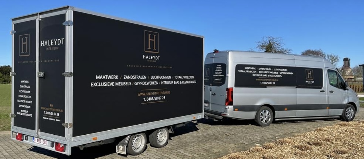 Bestelwagen en aanhangwagen - Haleydt Interieur