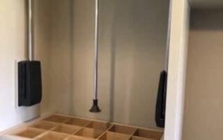 Landelijke dressingkast op maat schuif